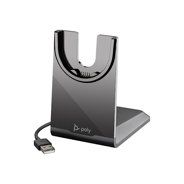 Original Poly Voyager Focus 2 UC MS USB-A On-ear Headset - Svart