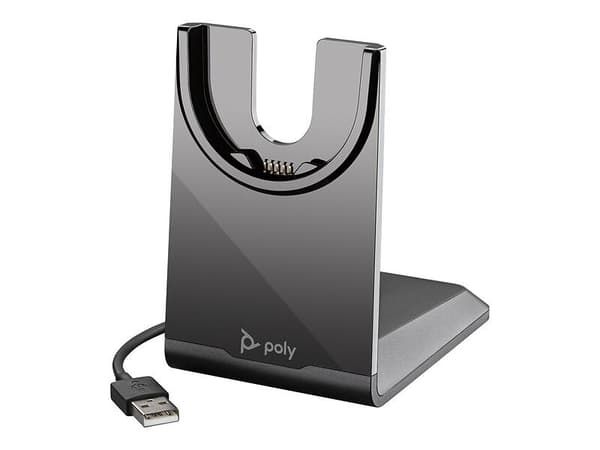 Original Poly Voyager Focus 2 UC MS USB-A On-ear Headset - Svart Svart
