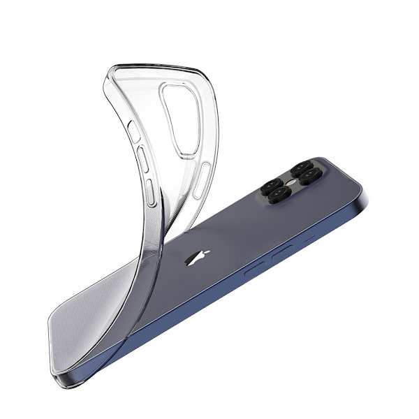 Mobilskal TPU iPhone 12/12 Pro - Transparent