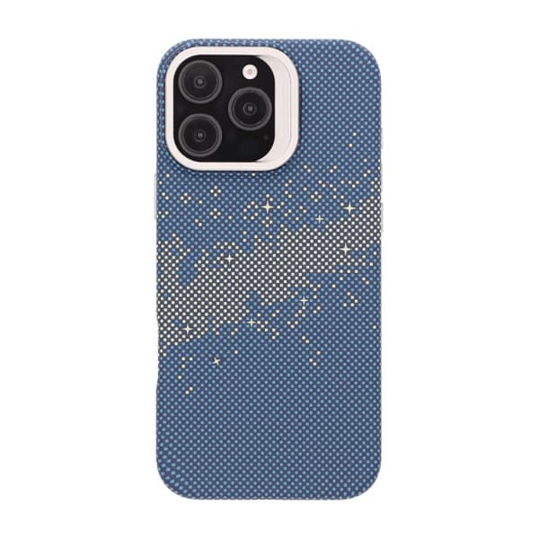 Magsafe Case and Stand for iPhone 16 Pro Max - Blue and Gold