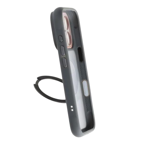 Skal med Roterbart MagSafe-Stativ för iPhone 17 Pro - Grå