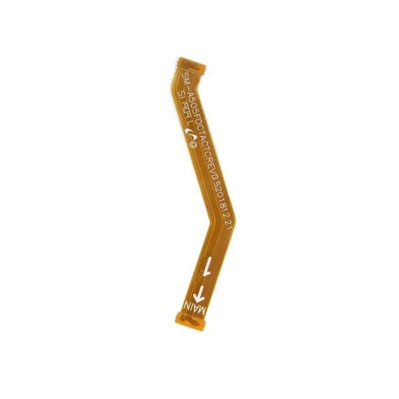 Samsung A50 Flexkabel till LCD Skärm - Original Svart