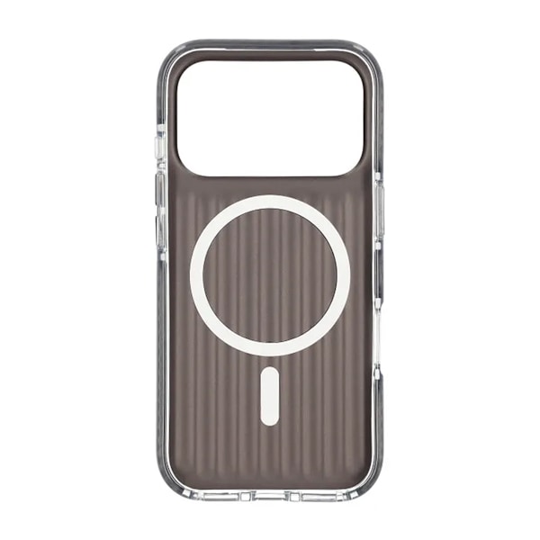 Corrugated Magsafe Mobile Case for iPhone 17 Pro - Black