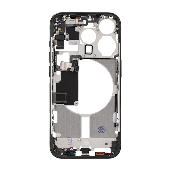 iPhone 15 Pro Middle Frame with Small Parts OEM - Titanium Black