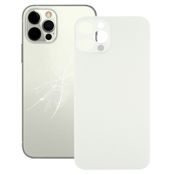 iPhone 12 Pro Back Cover (No Logo) - White