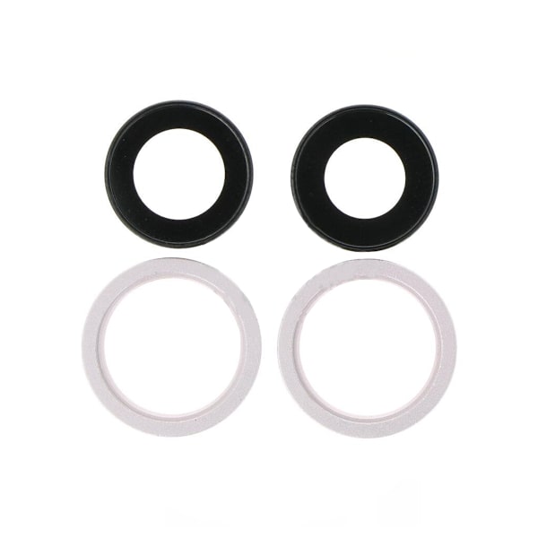 iPhone 13 Mini/13 Back Camera Lens + Bracket - Pink