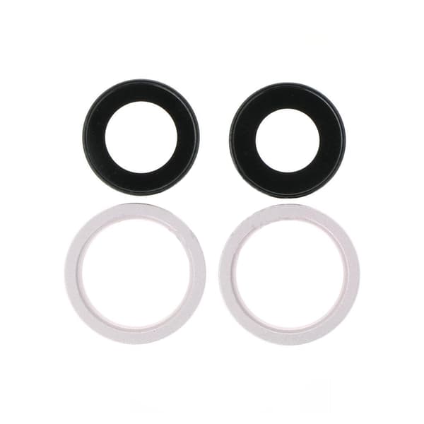 iPhone 13 Mini and 13 Camera Lens with Frame - Pink