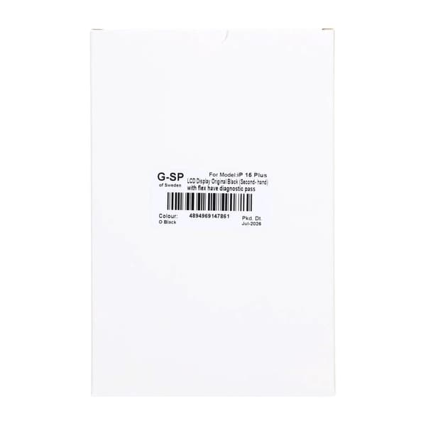 iPhone 15 Plus LCD Display Original Black (Second- hand) with flex have diagnostic pass