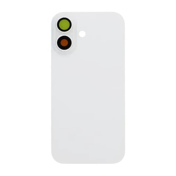 Baksida Glas med smådelar för iPhone 17 - Vit