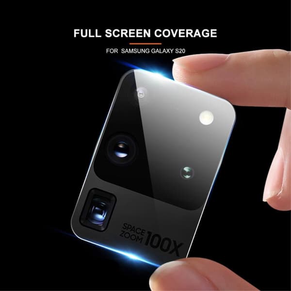 Samsung Galaxy S20 Ultra MOCOLO Linsskydd i Härdat Glas Svart
