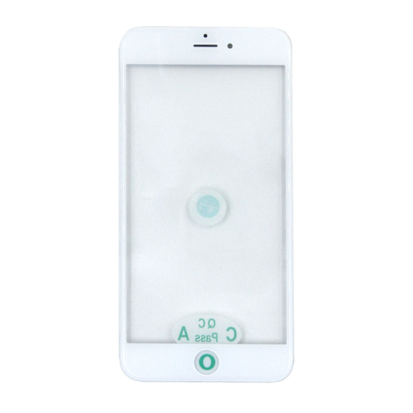 iPhone 6S Plus Glas med OCA-film - Vit