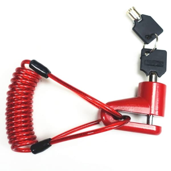 Lock with Steel Wire for Electric Scooter