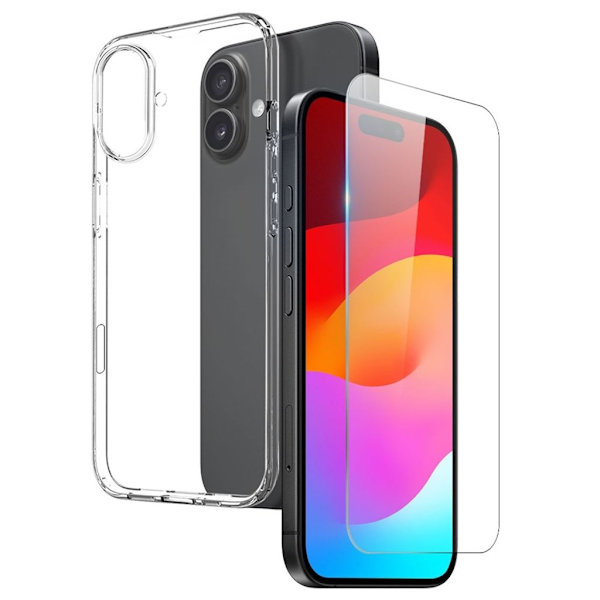 NORTHJO iPhone 17 Case & Screen Protector - Transparent