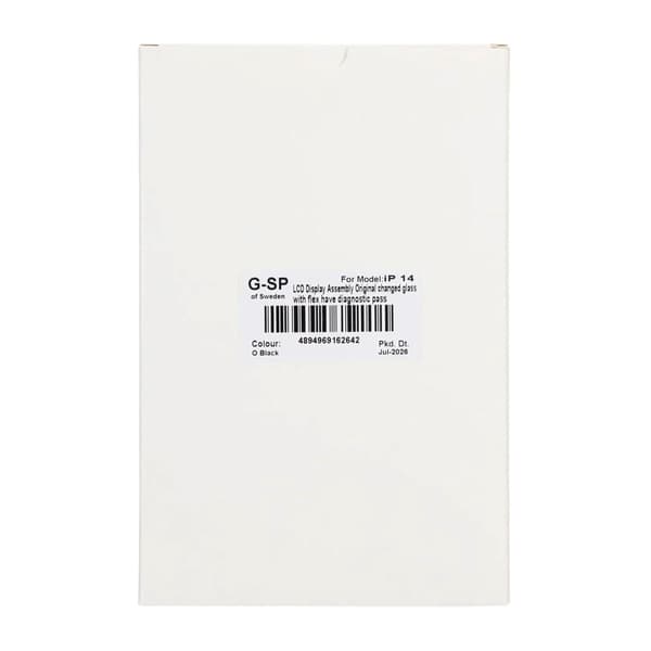 iPhone 14 LCD Display Assembly Original changed glass with flex have diagnostic pass