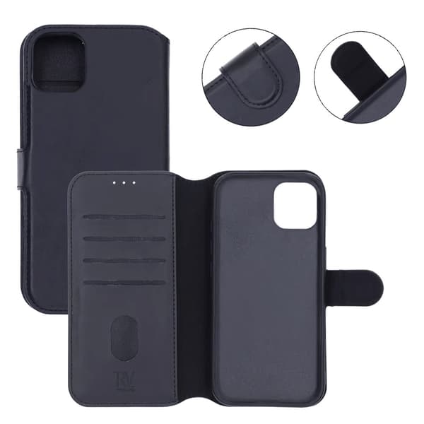 iPhone 11 Plånboksfodral Extra Kortfack Rvelon - Blå