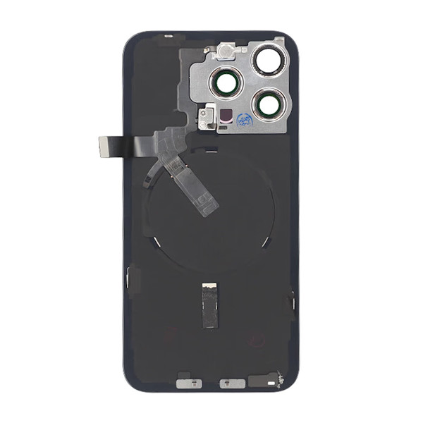 iPhone 15 Pro Max Back Glass Complete OEM - Titanium Black