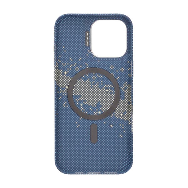 Magsafe Case and Stand for iPhone 16 Pro Max - Blue and Gold