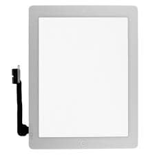 iPad 4 Glass & Digitizer with Parts - White