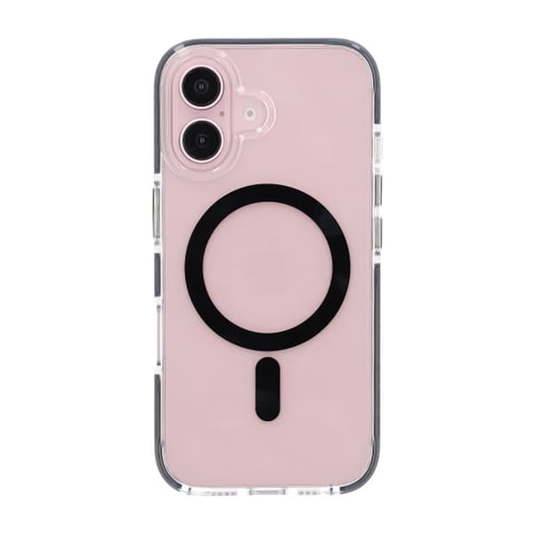 iPhone 16 Plus Mobile Case Magnet Double Protection - Black