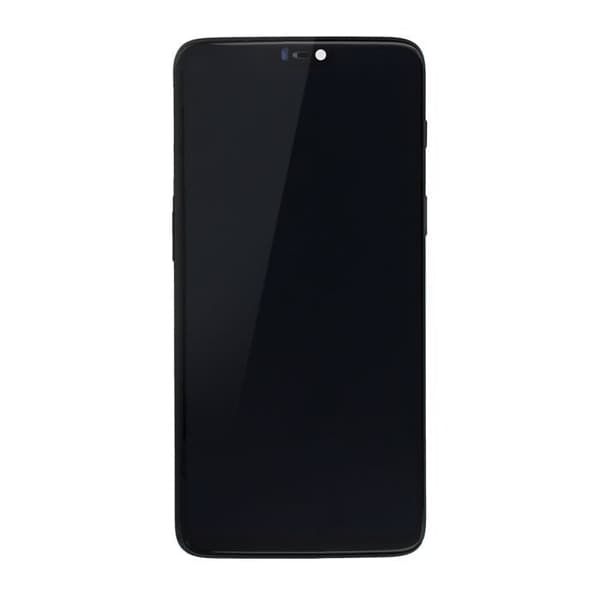 Original OnePlus 6 Skärm med LCD Display Svart