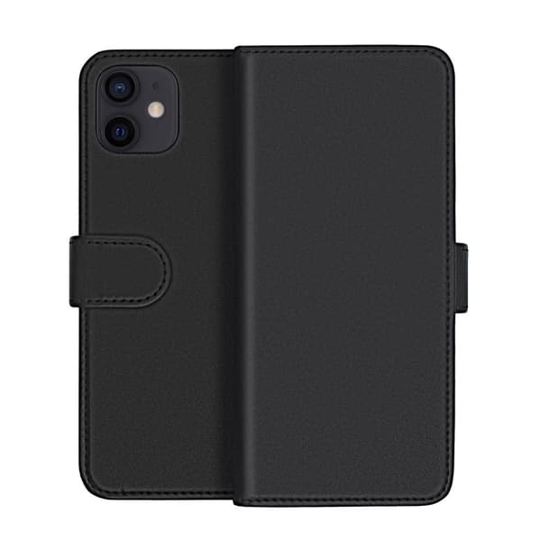 iPhone 12 Mini Pung Taske Magnet Rvelon - Sort