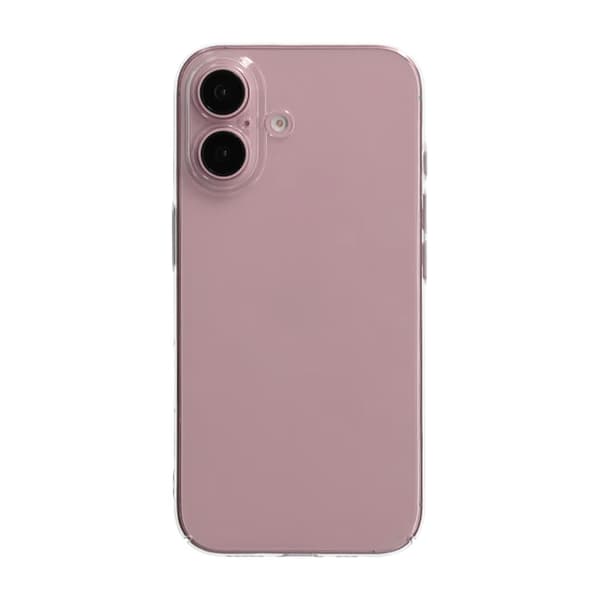 iPhone 16 Plus Mobile Case Ultrathin TPU - White