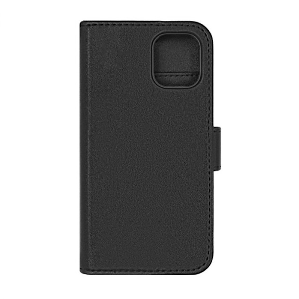 Flip Stand Läderfodral för iPhone 12/12 Pro Hög kvalité - Svart