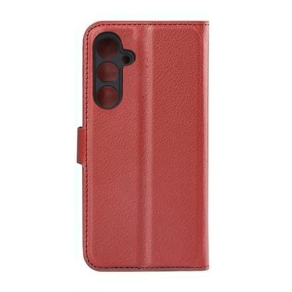 Samsung Galaxy S23 FE Plånboksfodral med Stativ - Brun