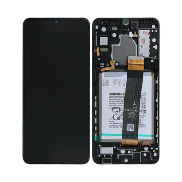 Samsung Galaxy A32 Skärm LCD & Touch - Original Svart