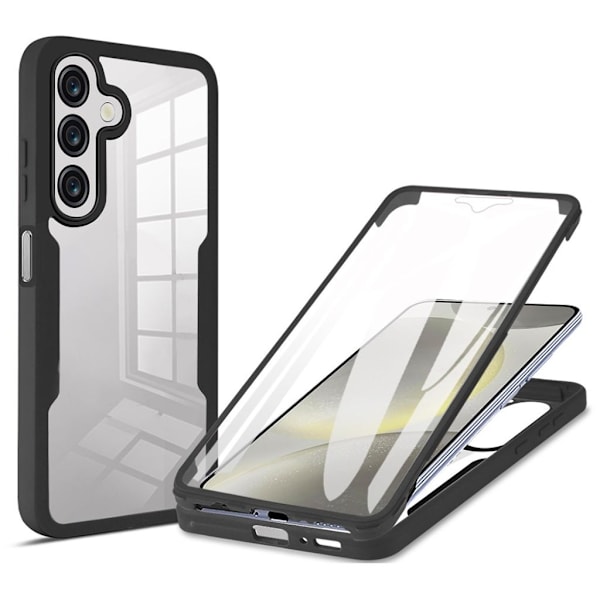 Samsung Galaxy A16 Case with Screen Protector - Black
