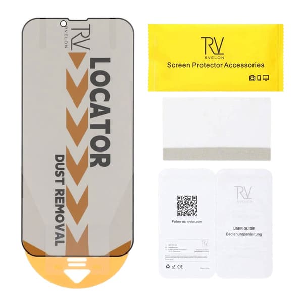Screen Protector iPhone 13/13 Pro/14/16e - Privacy Full Cover Tempered Glass RV- Bulk with frame -20 pcs