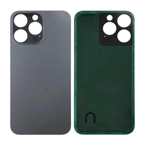 iPhone 14 Pro Max Baksida Glas - Svart