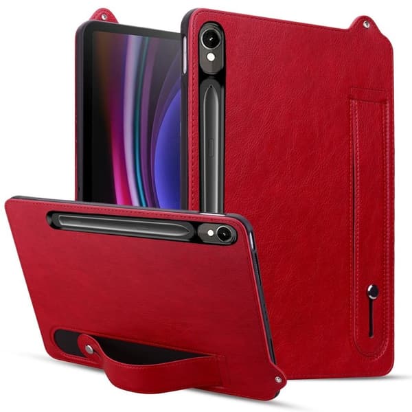 Samsung Galaxy Tab S11/S10 Lite/S10 FE/S9/S9 FE/S8/S7 Case Stand – Red