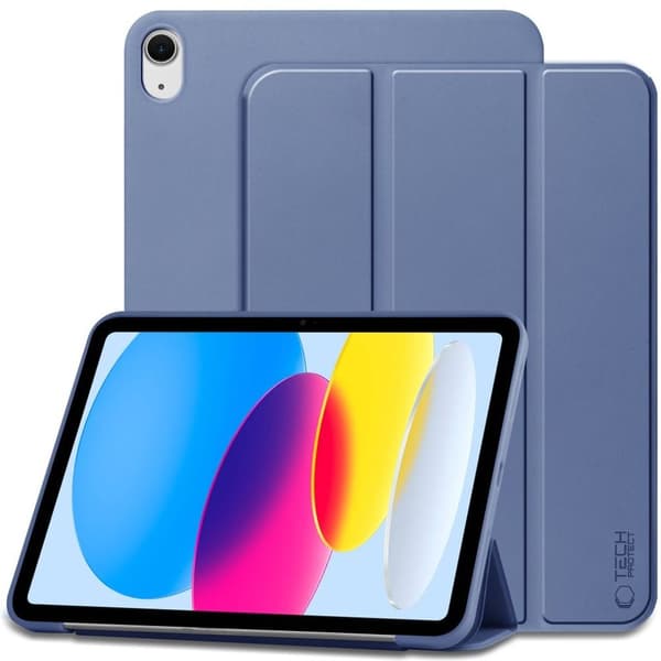 Tech-Protect SmartCase Cover for iPad 10th Gen 2022 10.9" - Blue