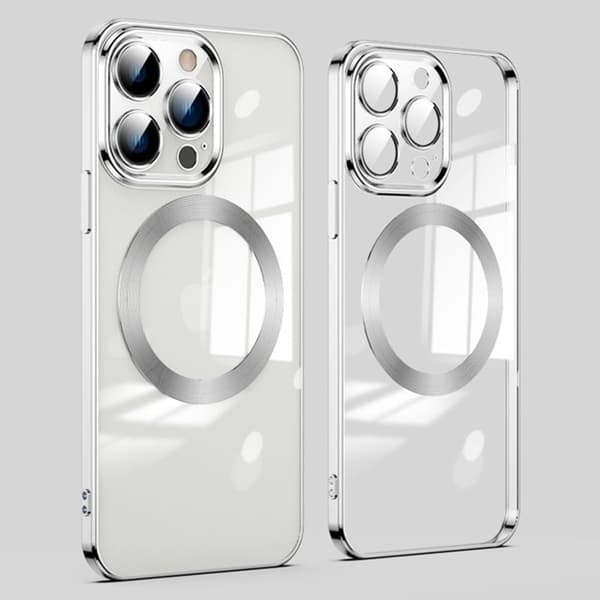 iPhone 12 Pro Max TPU Case with MagSafe - Silver