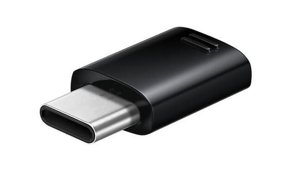 Samsung Adapter 3-pack USB-C till Micro-USB - Svart Svart
