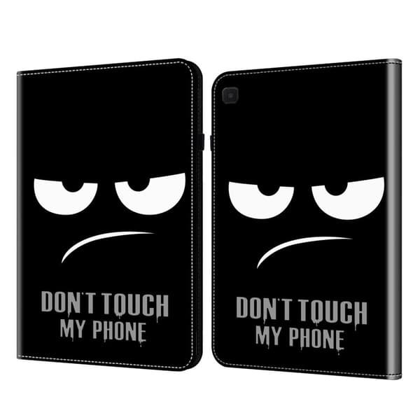 Samsung Galaxy Tab A9 phone cover with a stand - Black