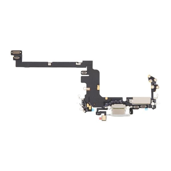 Charging Connector with Flex Cable for iPhone 17 Pro - Silver