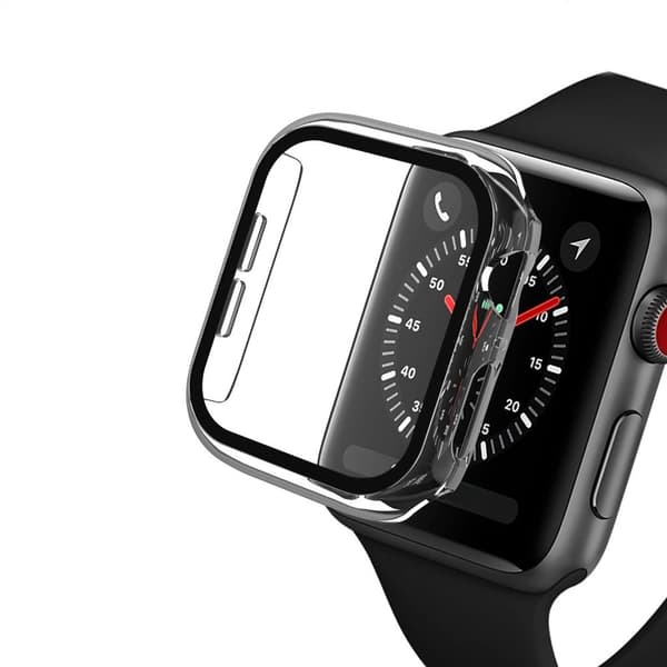 Apple Watch SE3/SE2/SE1/6/5/4 40mm Case with Screen Protector - Transparent