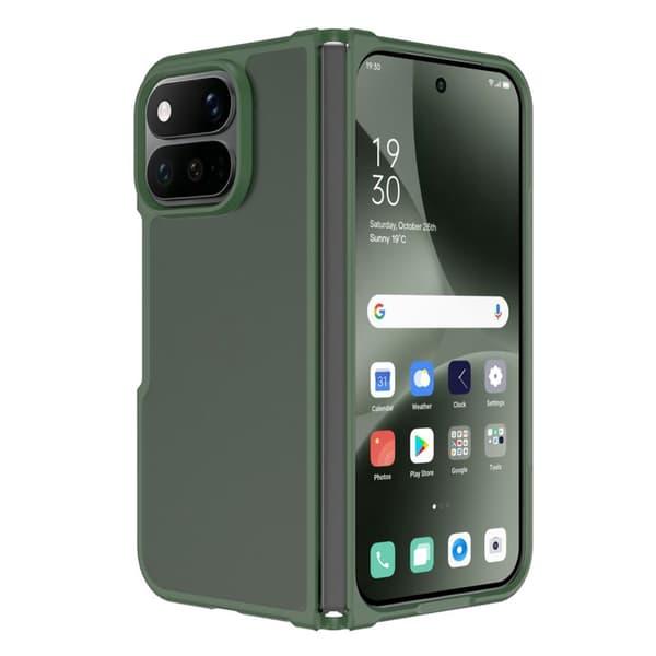 Google Pixel 11 Pro Fold Case with Acrylic Back - Green