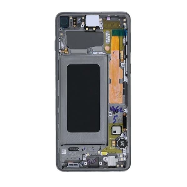 Original Samsung Galaxy S10 Skärm med LCD Display Svart
