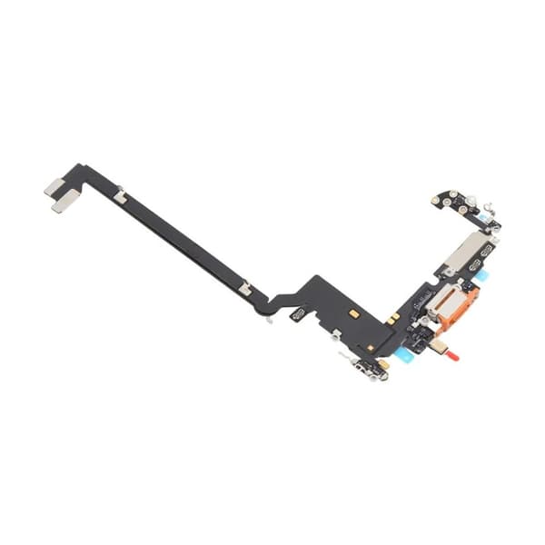 Charging Connector with Flex Cable for iPhone 17 Pro Max - Orange