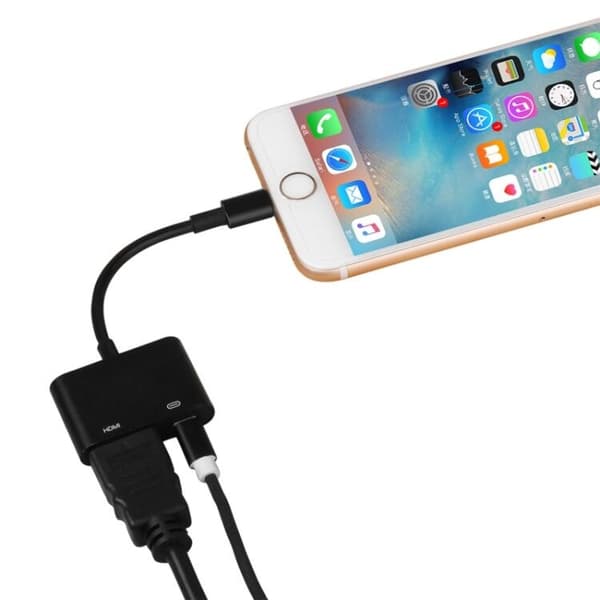 HDMI till Lightning Adapter - Svart Svart