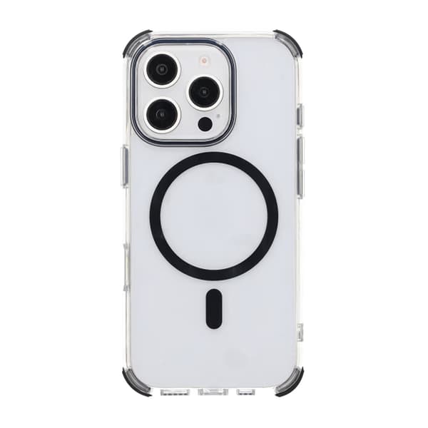 iPhone 16 Pro Rvelon Mobile Case Magnet with Edge Protection - Black