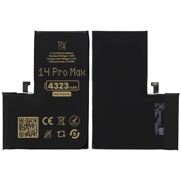 RV Battery iPhone 14 Pro Max 4323mAh Premium