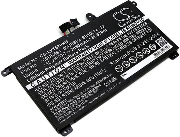 Battery for Lenovo T570 etc