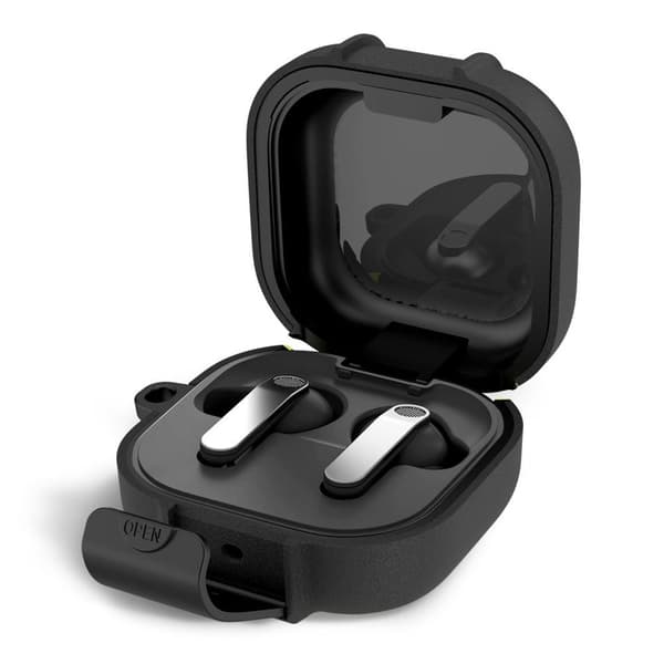 Tech-Protect Slim Hook Cover for Samsung Galaxy Buds 4 / 4 Pro - Black