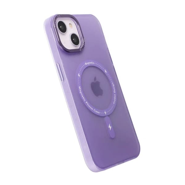 iPhone 14 Plus Mobilskal med MagSafe - Frostat Lila