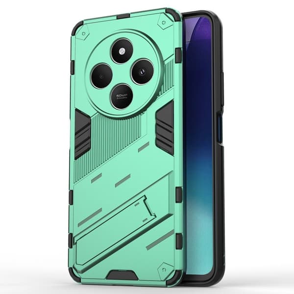 Xiaomi Redmi 14C / 14R / POCO C75 Case with Kickstand - Green
