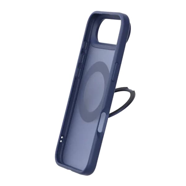 Mobilskal Roterande Magnet Stativ för iPhone Air - Blå